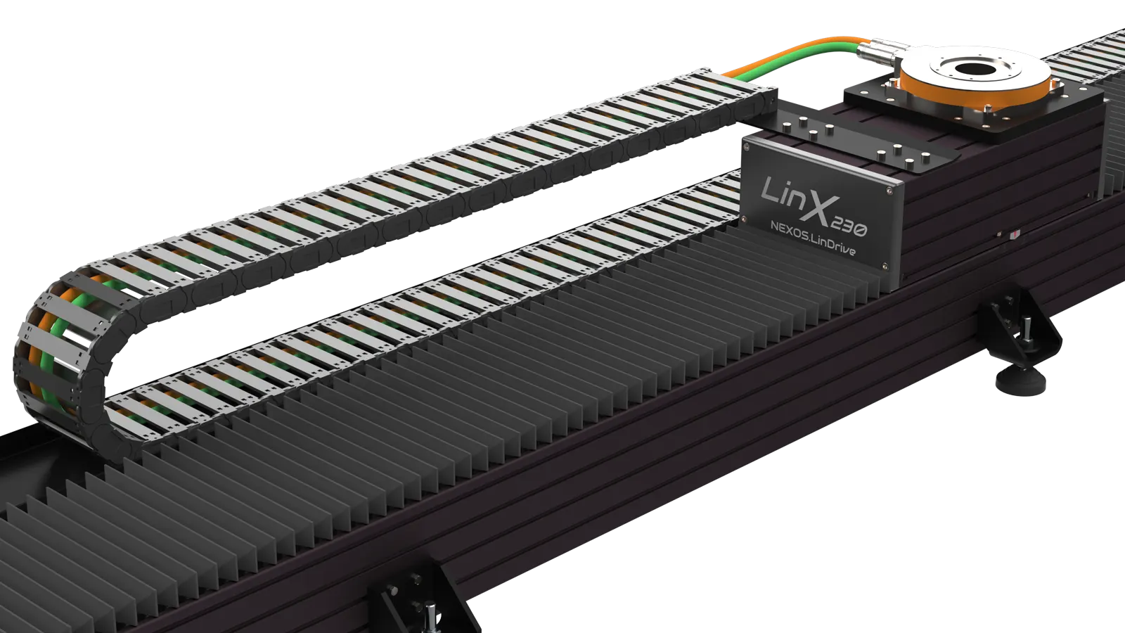 NEXOS.LinDrive LinX230 mit Drehteller-Aufsatz